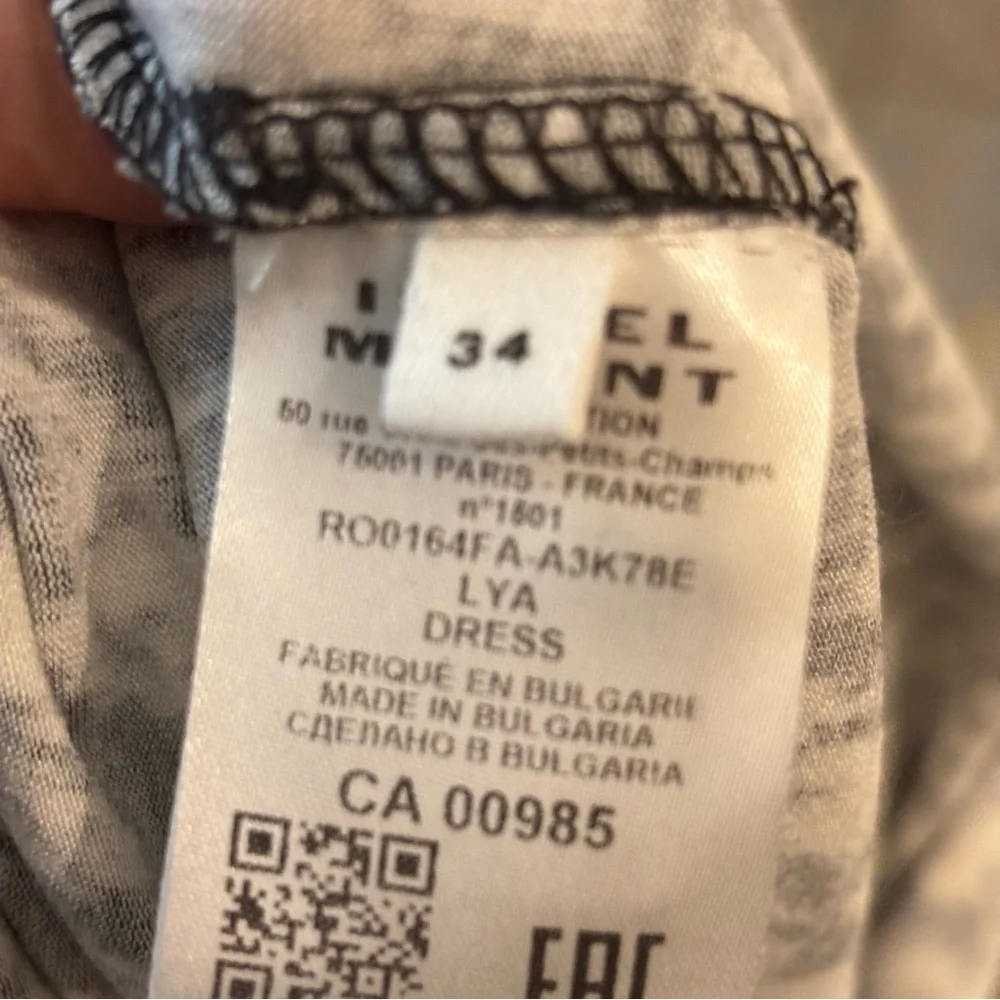 Isabel Marant Etoile Lya Sheath Dress Floral Print Size XS